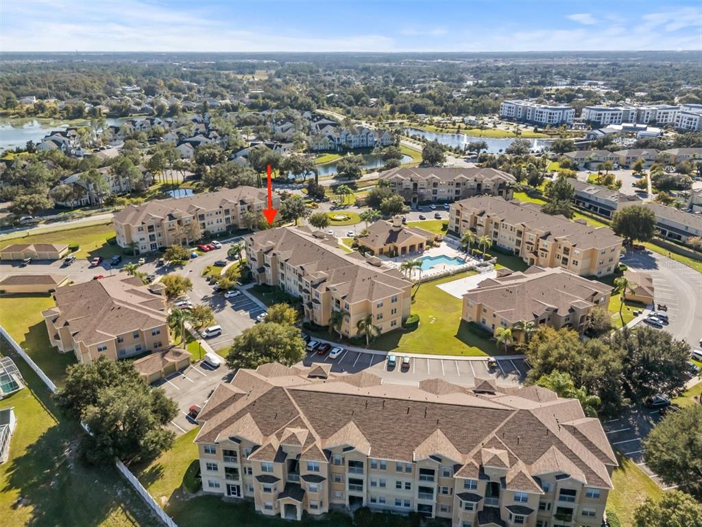 301 Terrace Ridge Circle, Unit 301 Davenport, FL 33896 - Photo 35 of 35 an aerial view of residential houses with outdoor space