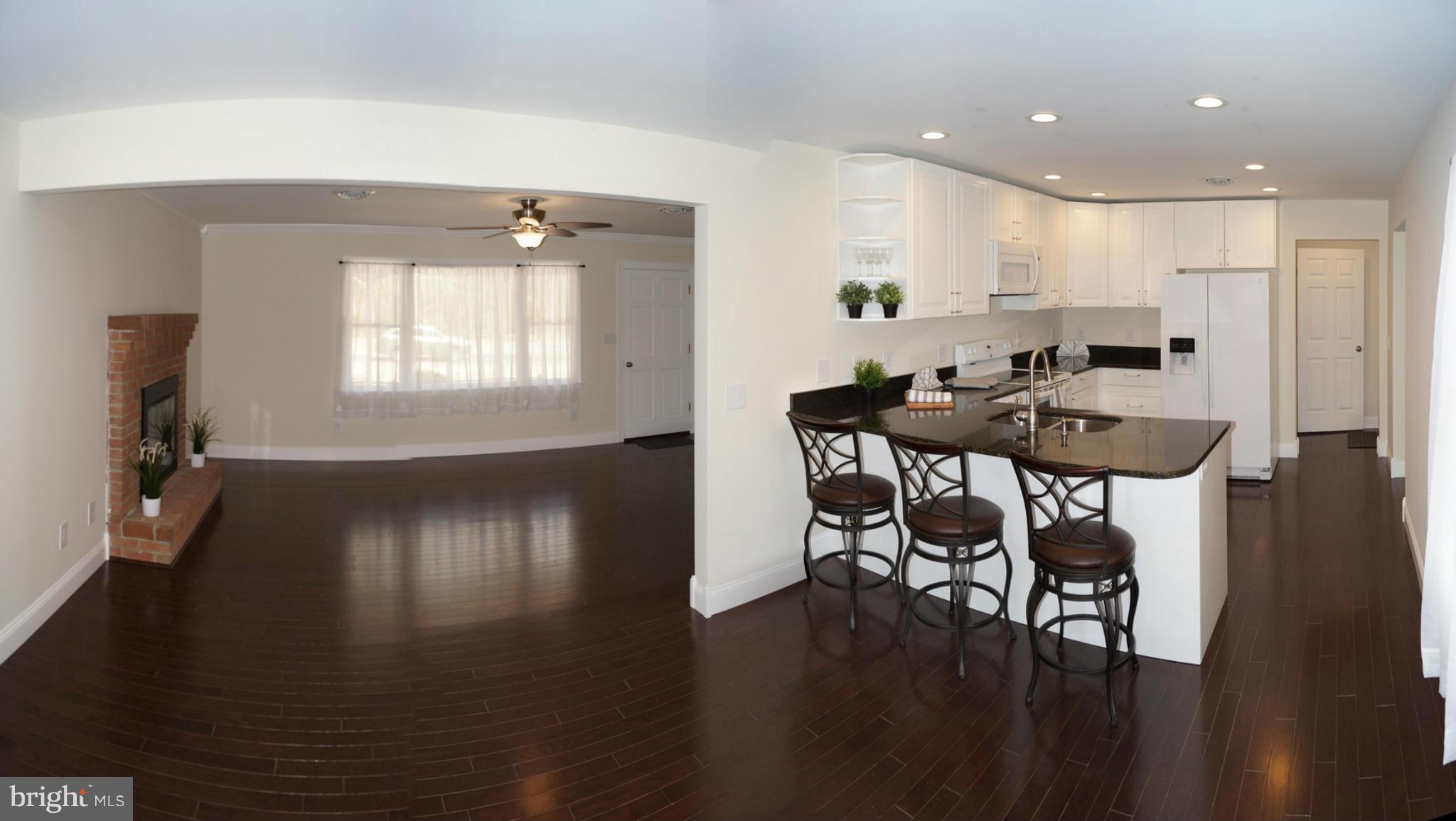 2846 Meadowbrook Road Federalsburg, MD 21632 - Photo 6 of 30 Dining Room View to Kitchen & Living Room