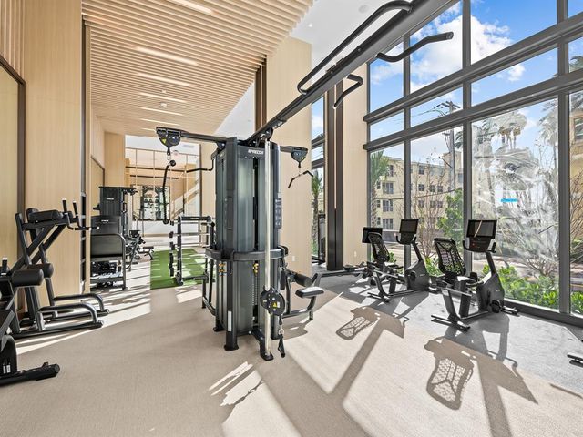 a front view of a building