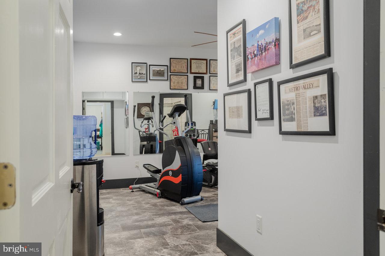 1934 Quicksburg Road Quicksburg, VA 22847 - Photo 71 of 103 a view of a room with gym equipment