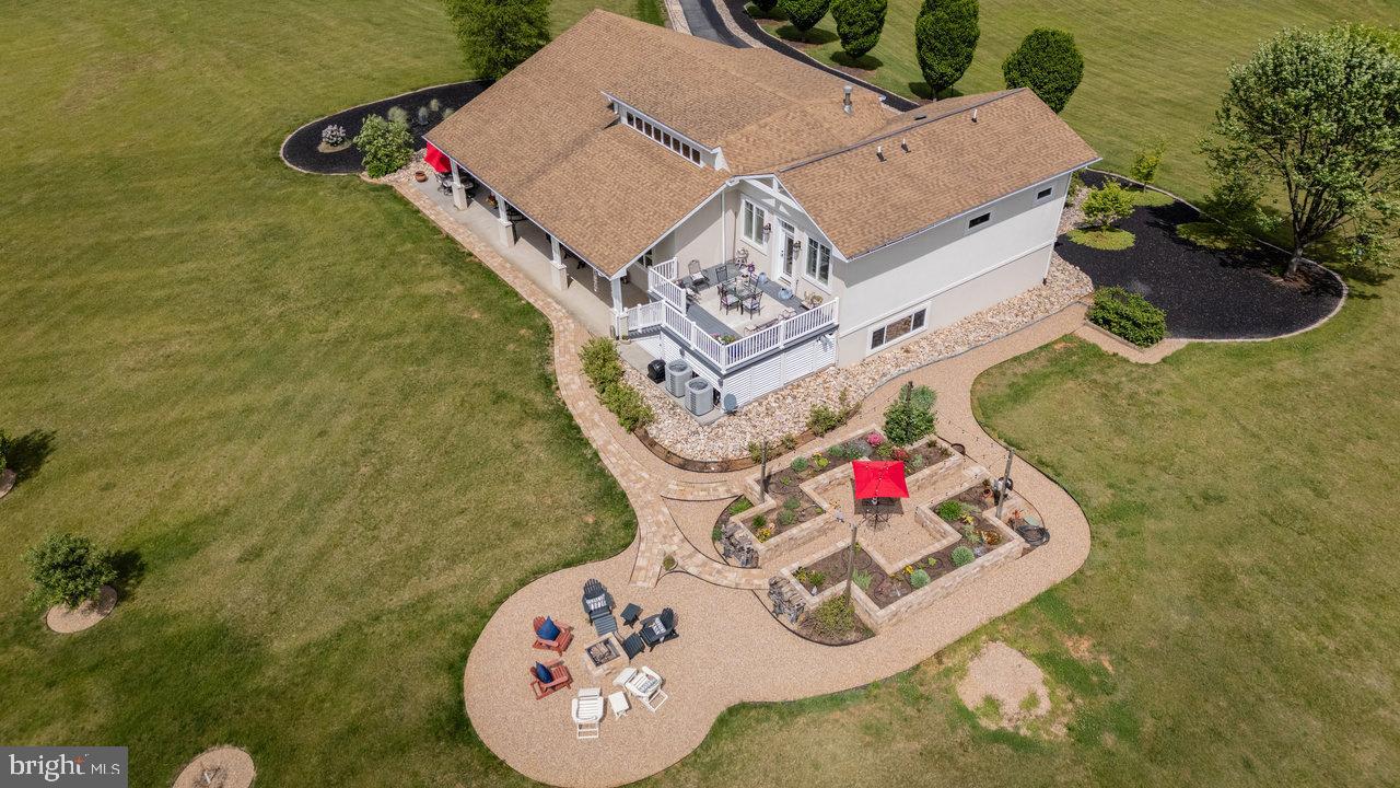1934 Quicksburg Road Quicksburg, VA 22847 - Photo 93 of 103 an aerial view of a house with garden space ocean view