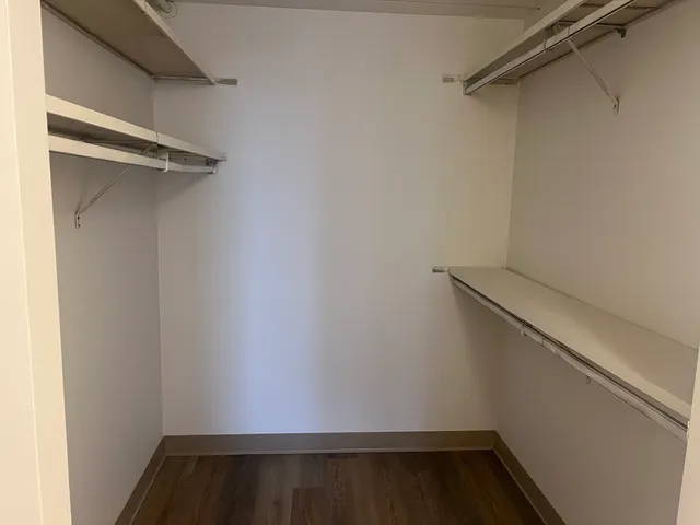 a view of walk in closet
