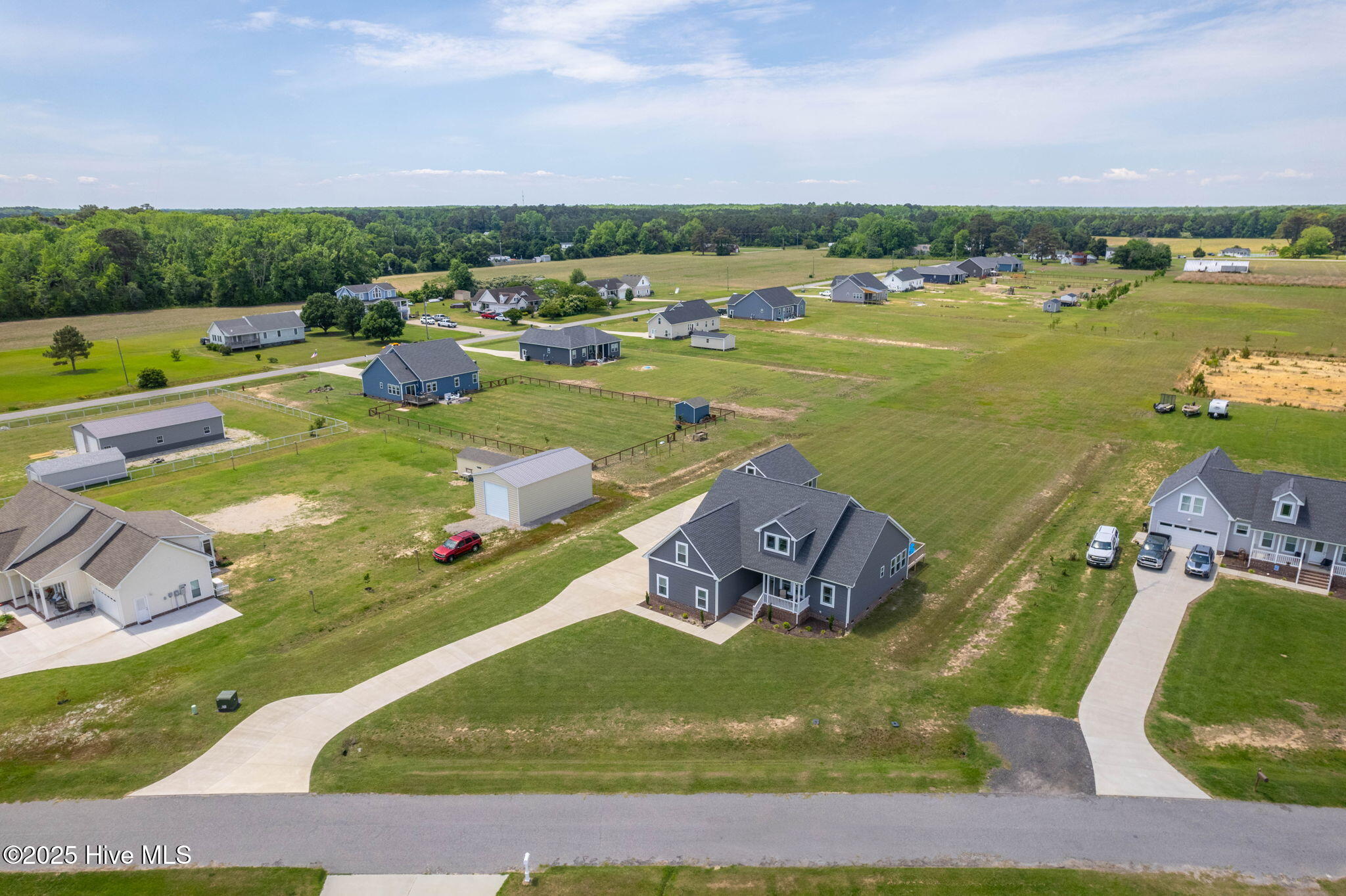 134 Sandy Road Aydlett, NC 27916 - Photo 46 of 55 64-web-or-mls-134-Sandy-Rd-Aerial-Front-