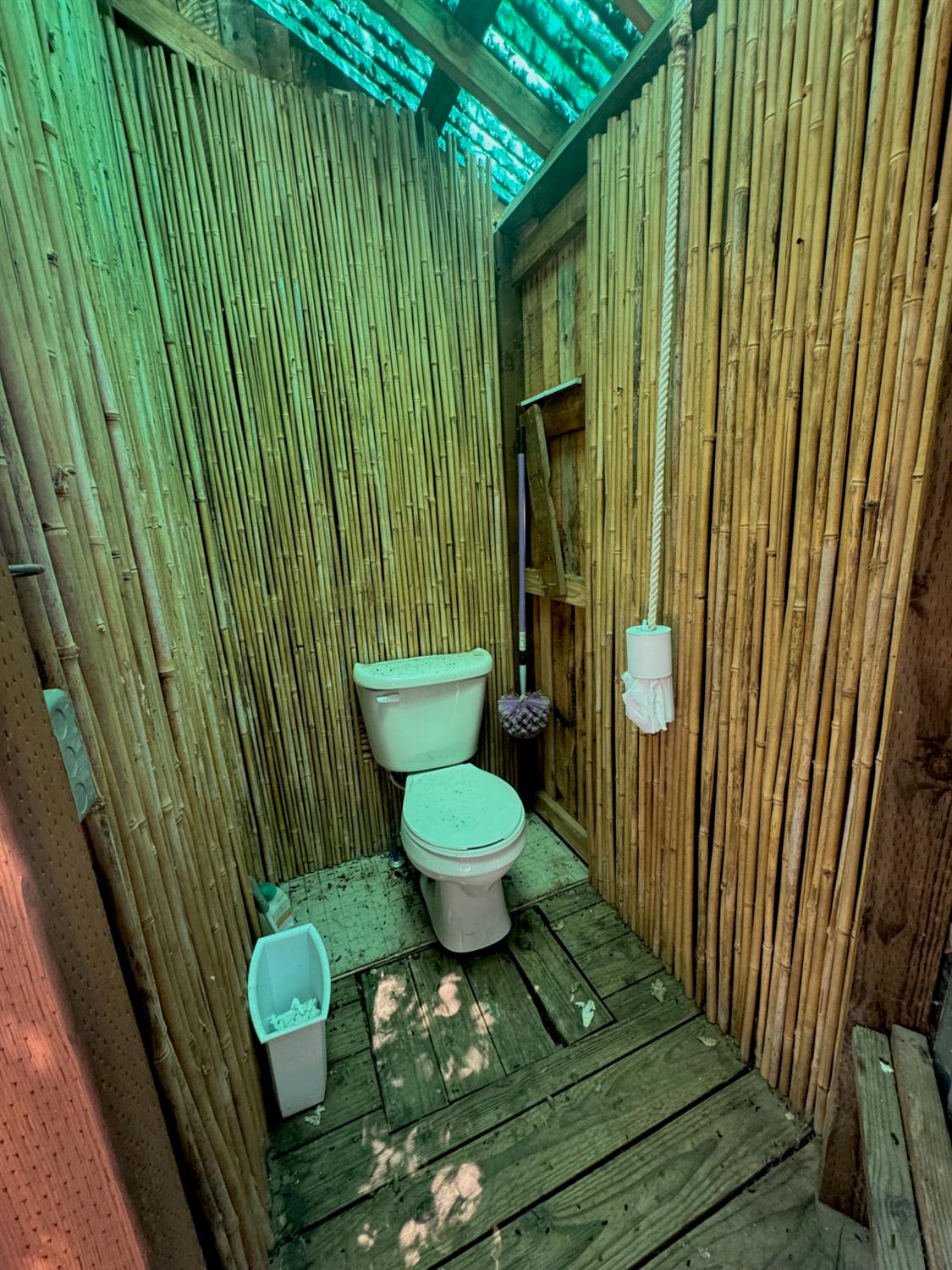12767 Newtown Road Nevada City, CA 95959 - Photo 35 of 57 a bathroom with a toilet and a shower