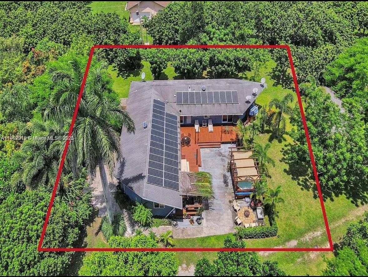 37225 Southwest 214th Avenue Homestead, FL 33034 - Photo 55 of 75 an aerial view of a house