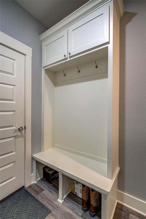 326 Koby Circle Sulphur Springs, TX 75482 - Photo 27 of 38 Across from the washer and dryer is a mud room/drop zone, perfect for backpacks and raincoats