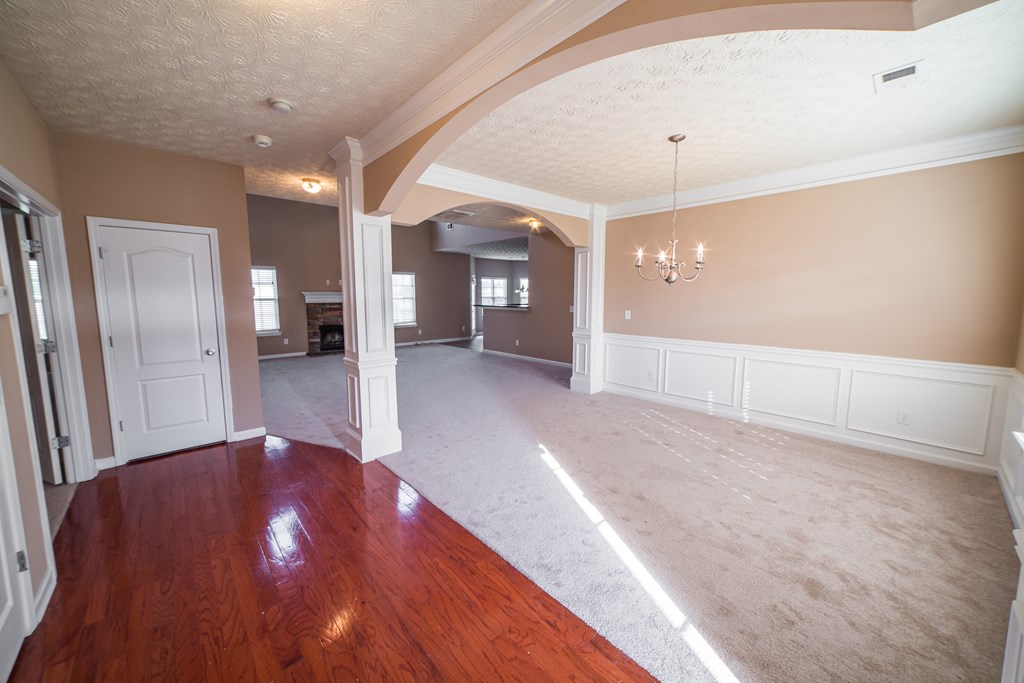 45 Apache Trail Fort Mitchell, AL 36856 - Photo 4 of 43 a view of a hallway with a living room