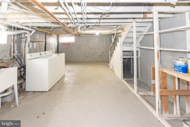 a view of a storage & utility room
