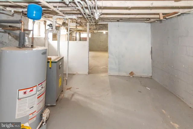 a view of a room with storage and utility