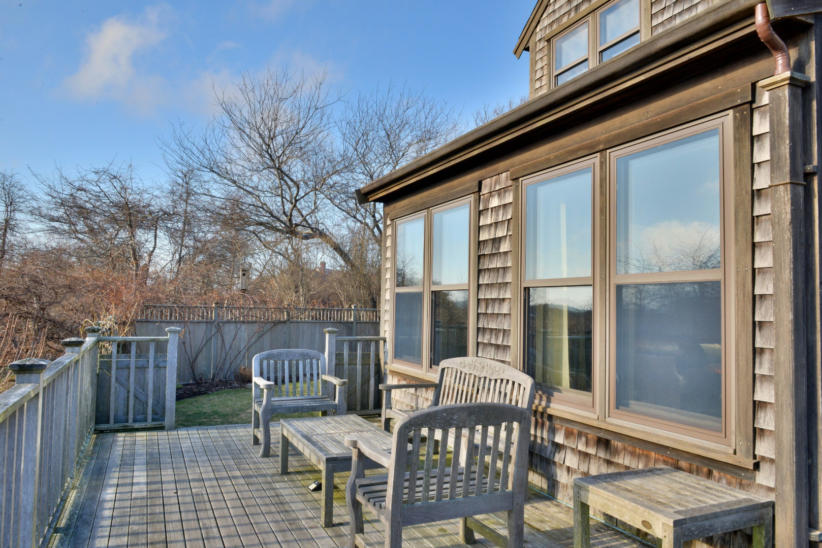 325 Polpis Road Nantucket, MA 02554 - Photo 37 of 49 Deck abutting acres of conservation