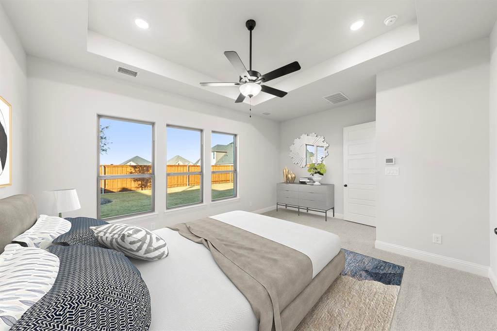 320 Bee Balm Road McKinney, TX 75071 - Photo 22 of 40 TRF6-0040-B6_PRESLEY - B_Primary Bedroom - Virtually Staged