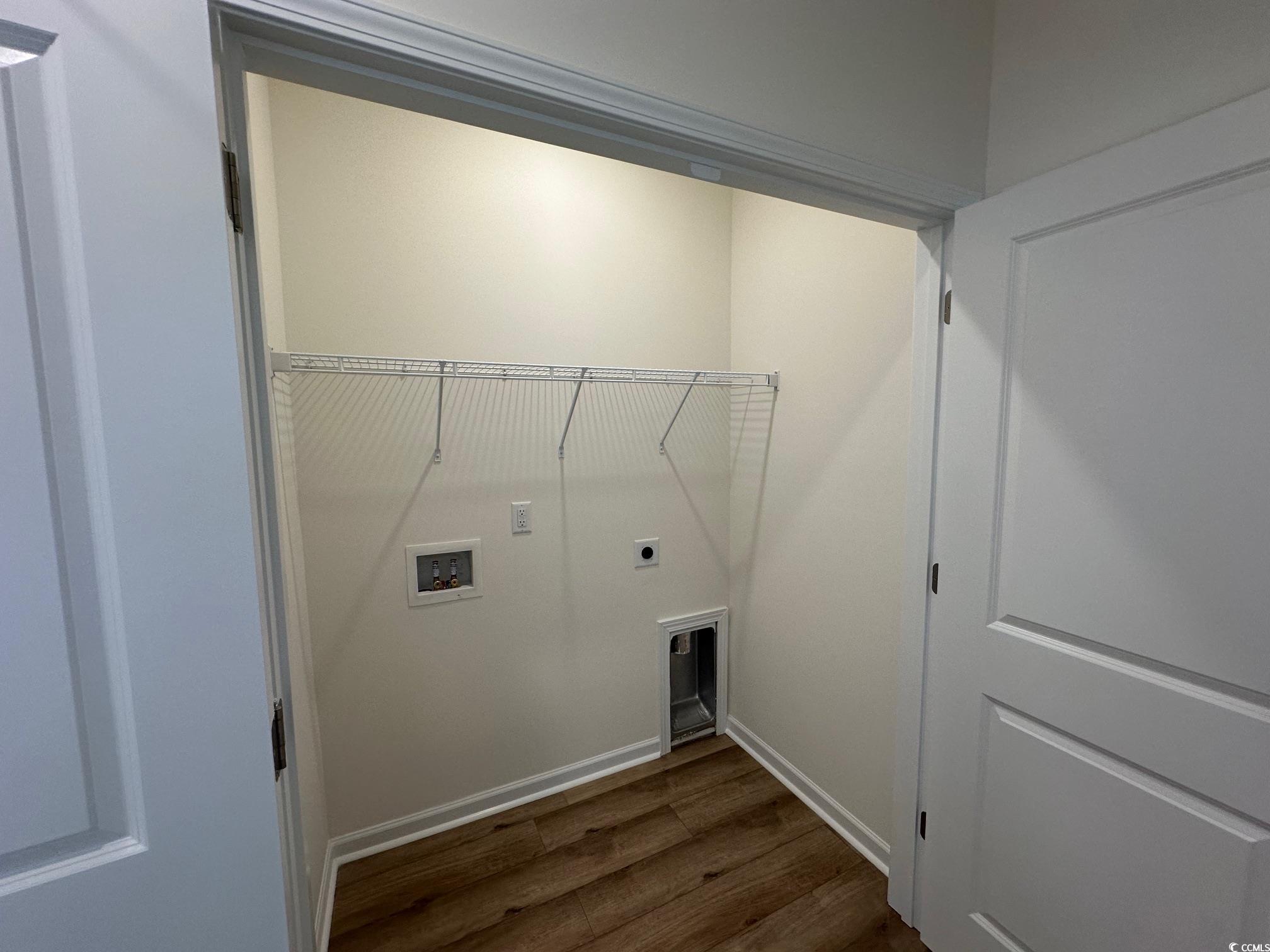 541 Honeyhill Loop Conway, SC 29526 - Photo 12 of 32 Washroom with baseboards, hookup for an electric d