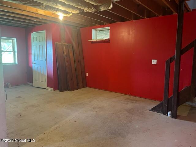 124 Jaycox Road Rensselaerville, NY 12120 - Photo 16 of 21 Large open area in basement