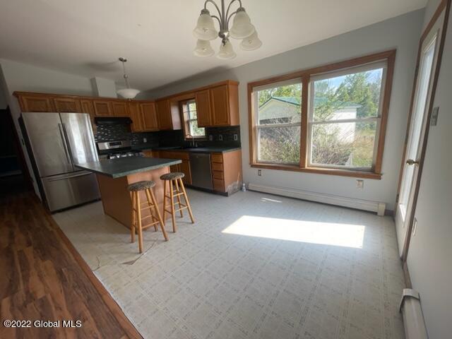 124 Jaycox Road Rensselaerville, NY 12120 - Photo 8 of 21 Eat in kitchen with island