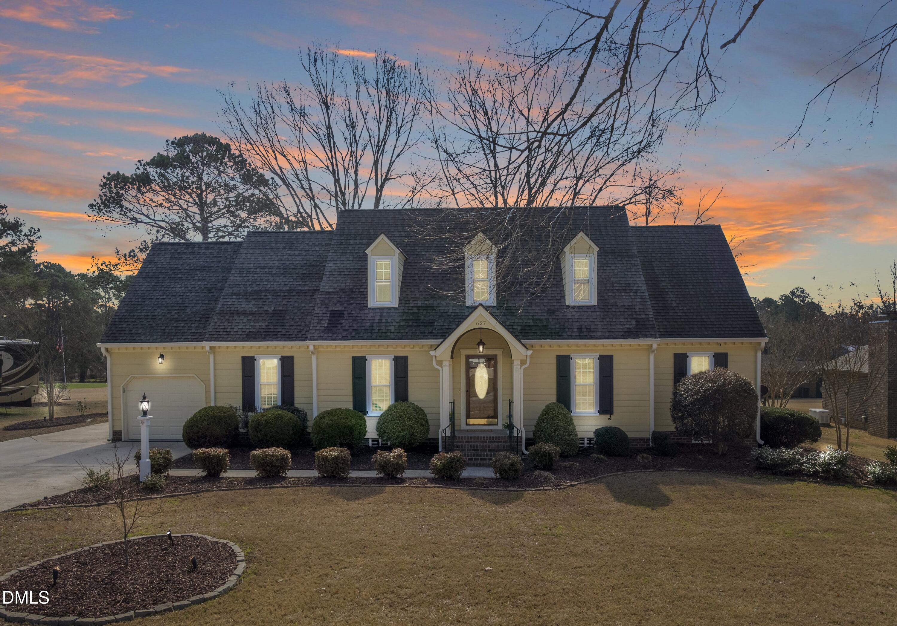 627 Keith Hills Road Lillington, NC 27546 - Photo 42 of 61 Front Dusk