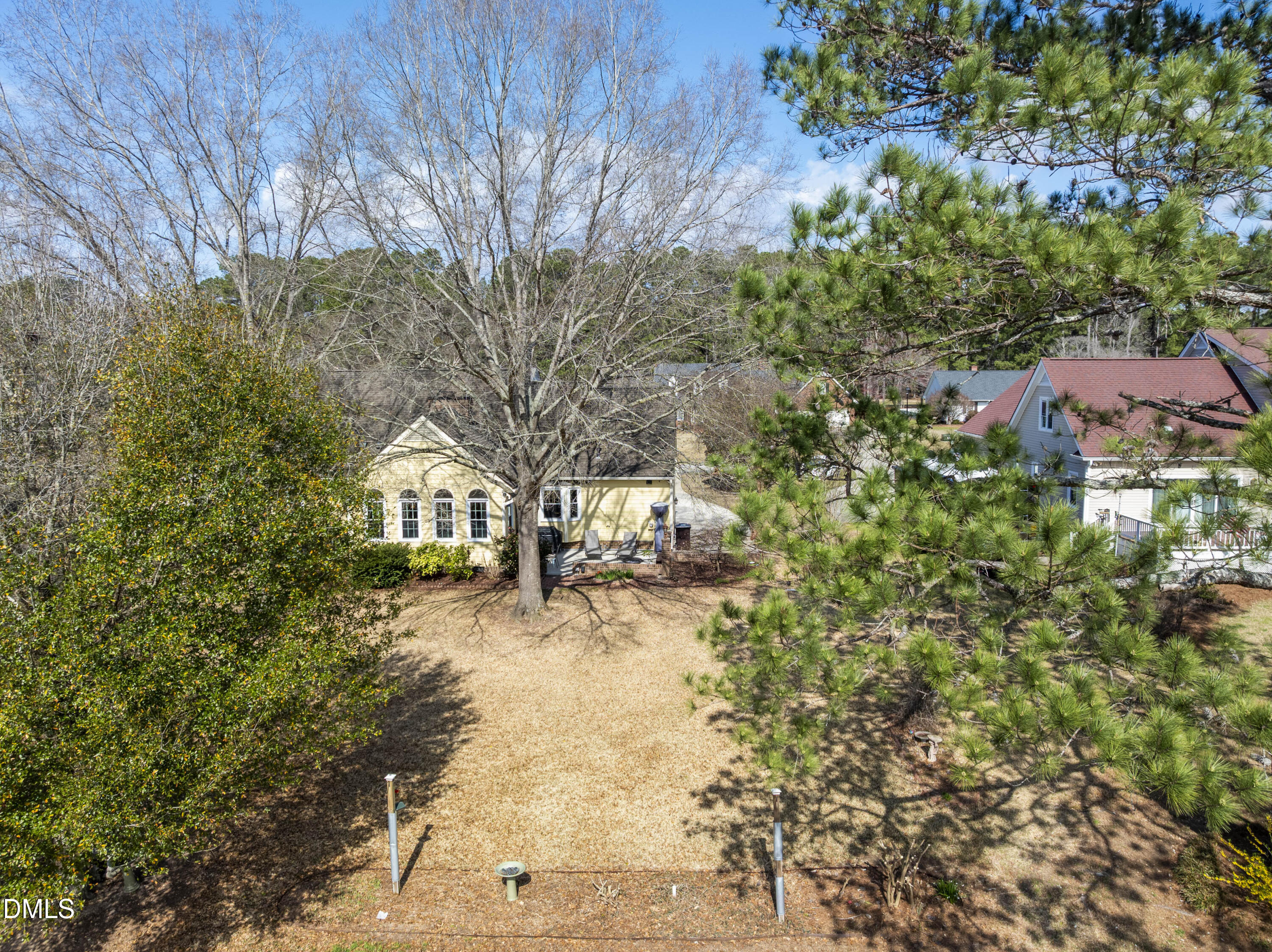 627 Keith Hills Road Lillington, NC 27546 - Photo 48 of 61 Rear of house from Golf Course