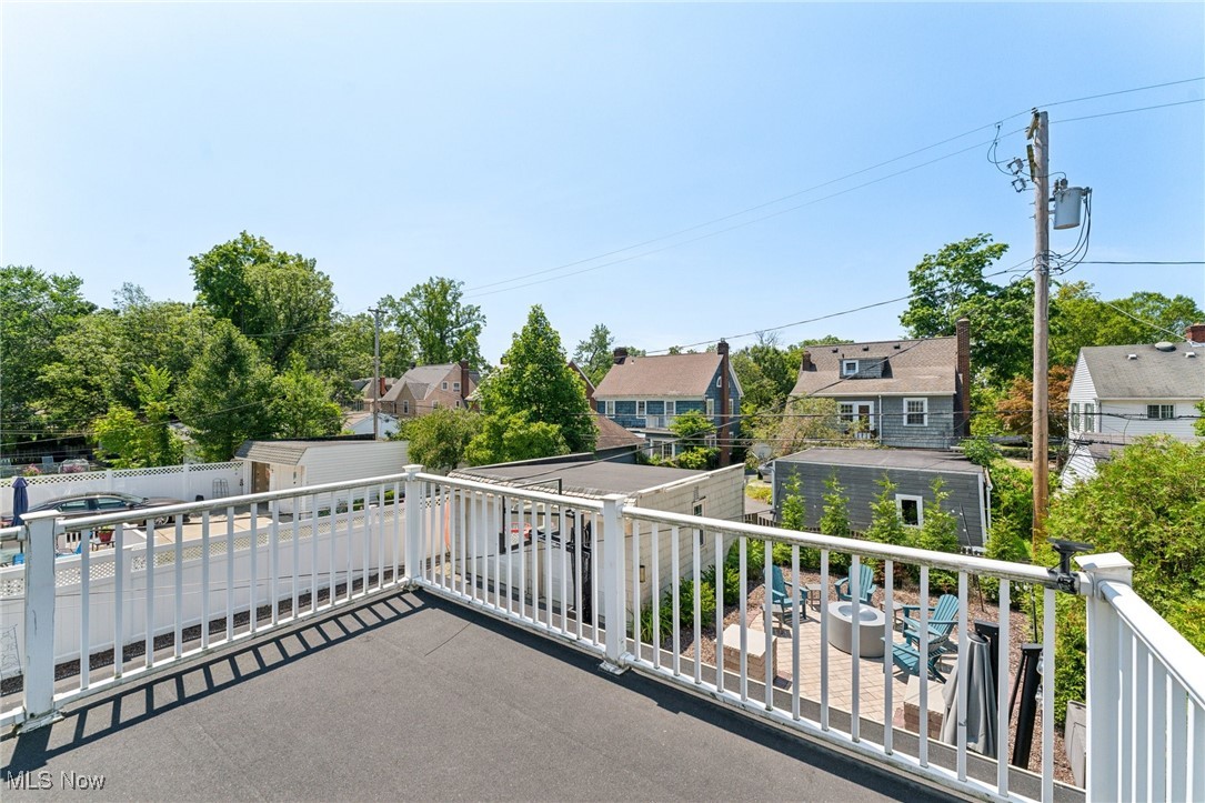 3320 Avalon Road Cleveland, OH 44120 - Photo 15 of 28 View of balcony