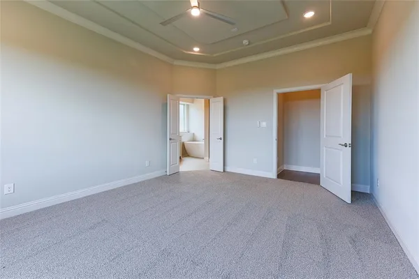 a view of empty room