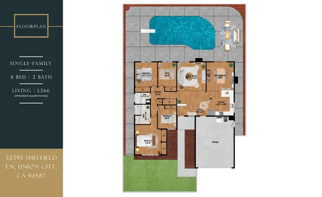 $1,298,000 | 32395 Sheffield Lane, Union City, CA 94587