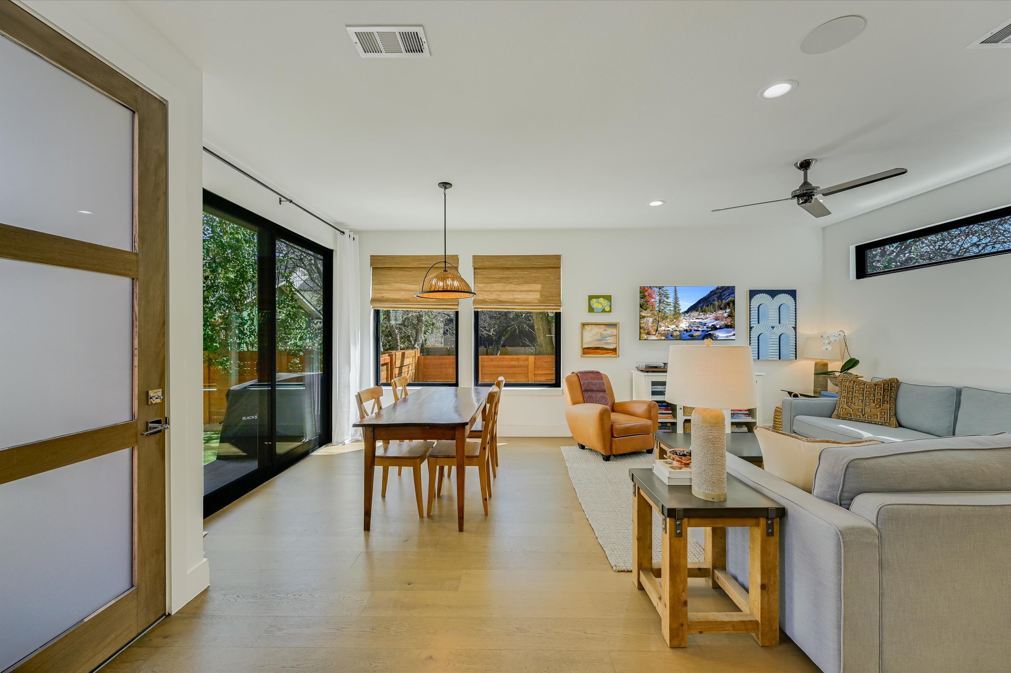 907 Redd Street, Unit 2 Austin, TX 78745 - Photo 6 of 20 Sliders out to the patio.. and great privacy!