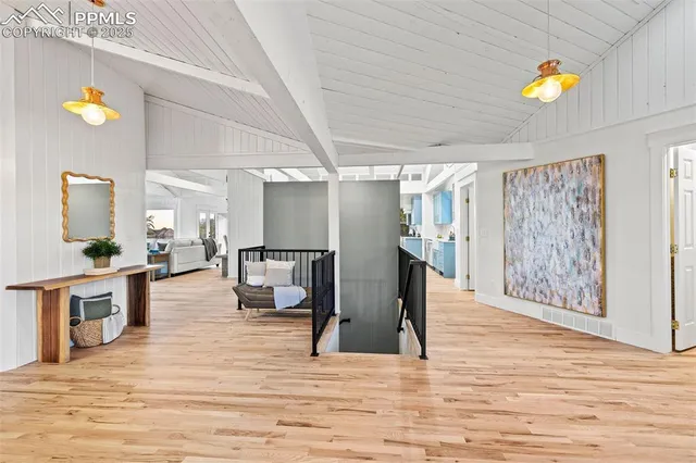 a view of a living room