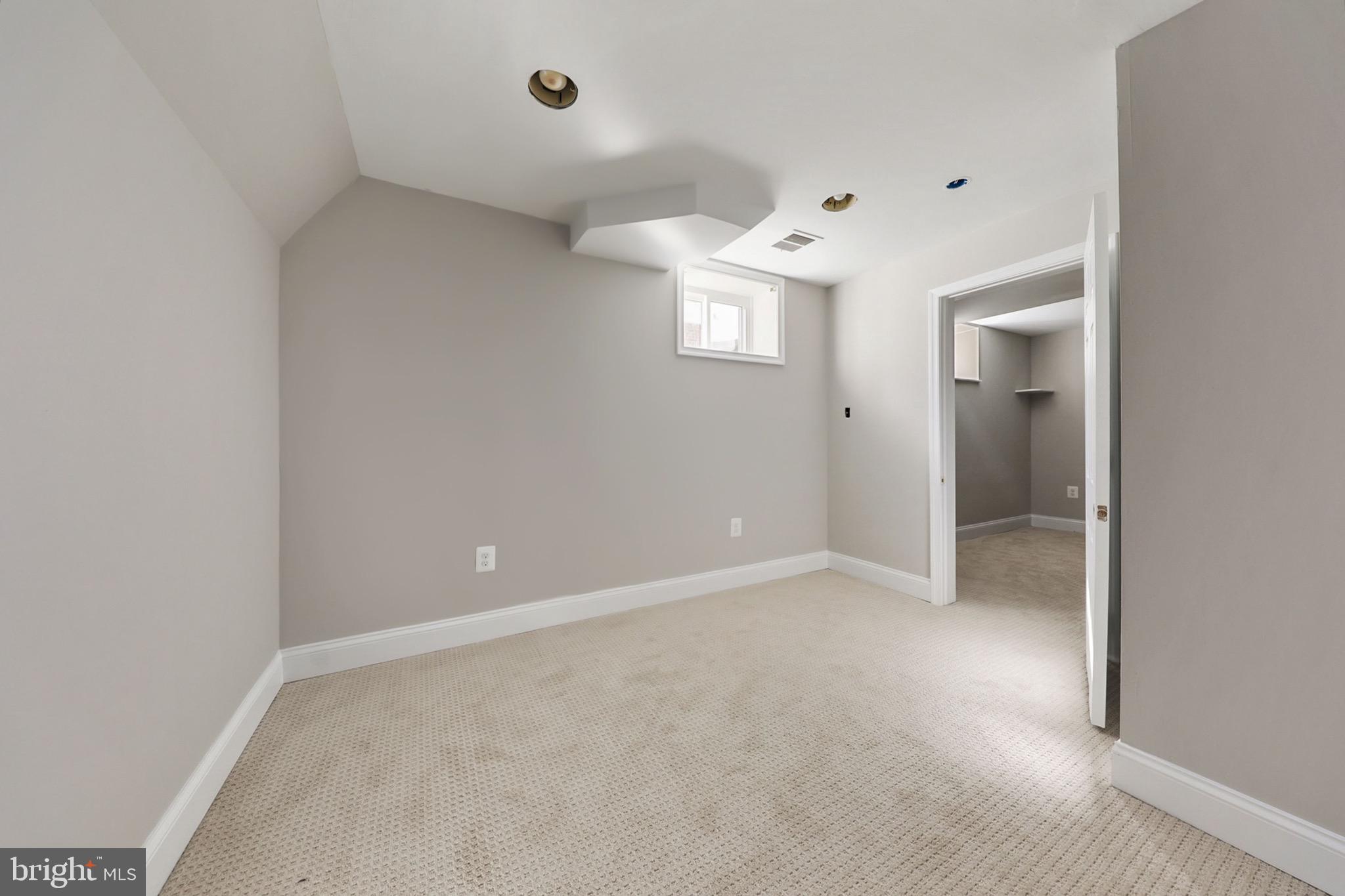 3809 Elby Street Silver Spring, MD 20906 - Photo 16 of 19 Lower Level Optional Bedroom w/ New Carpet