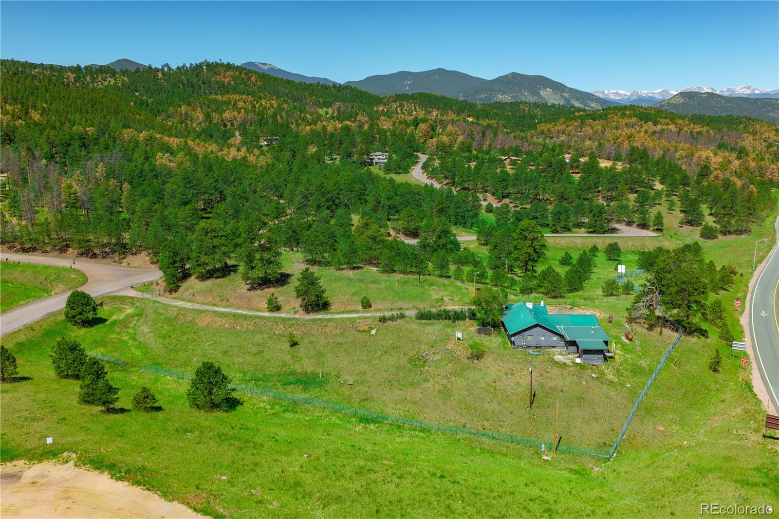 29793 Ruby Ranch Road Evergreen, CO 80439 - Photo 25 of 28 a view of an outdoor space and a yard