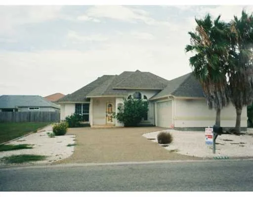a view of backyard of the house
