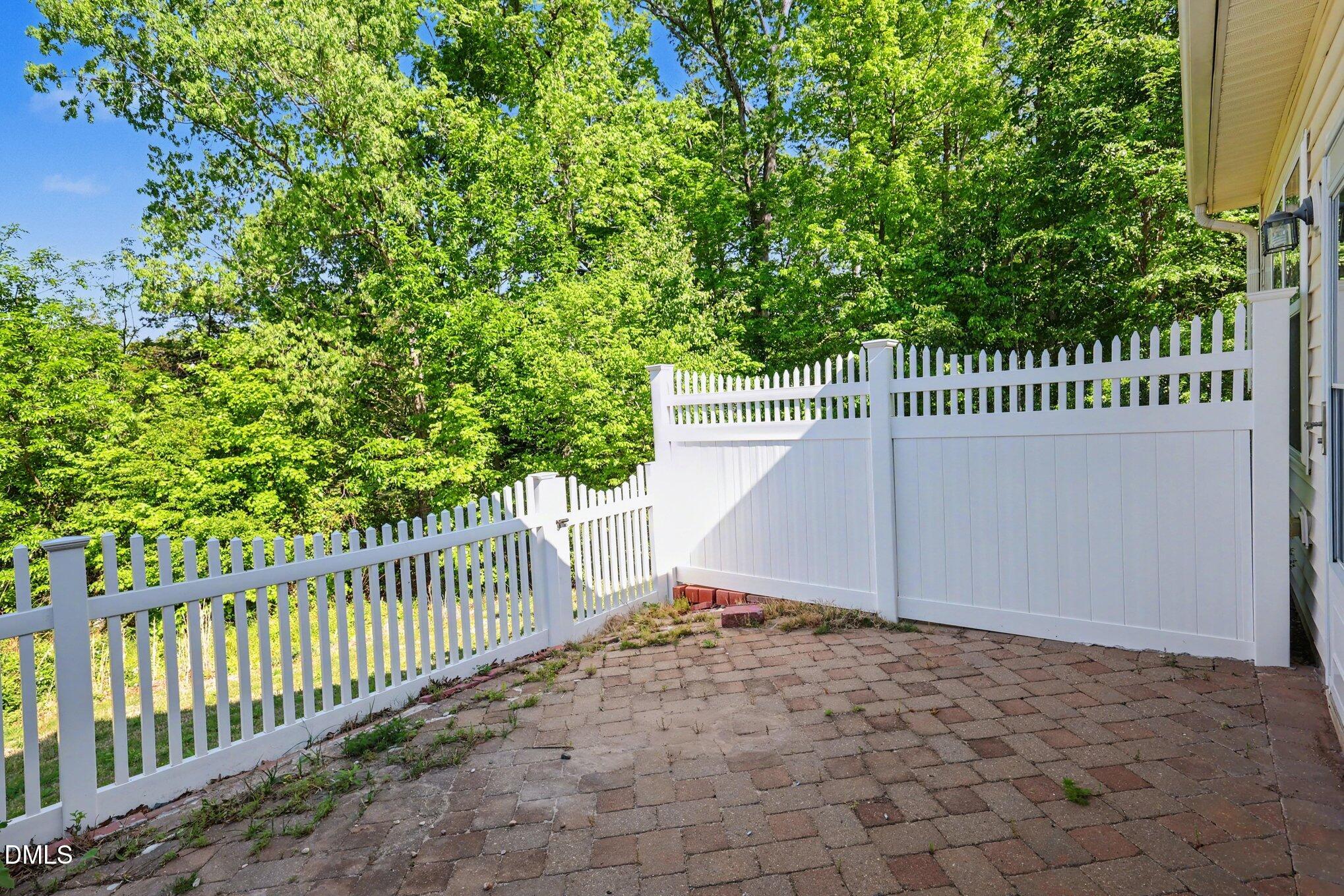 133 Jennel Way Durham, NC 27707 - Photo 27 of 28 a view of a fence
