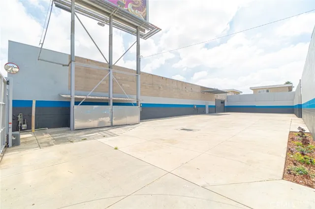 a kitchen with cabinets and white appliances