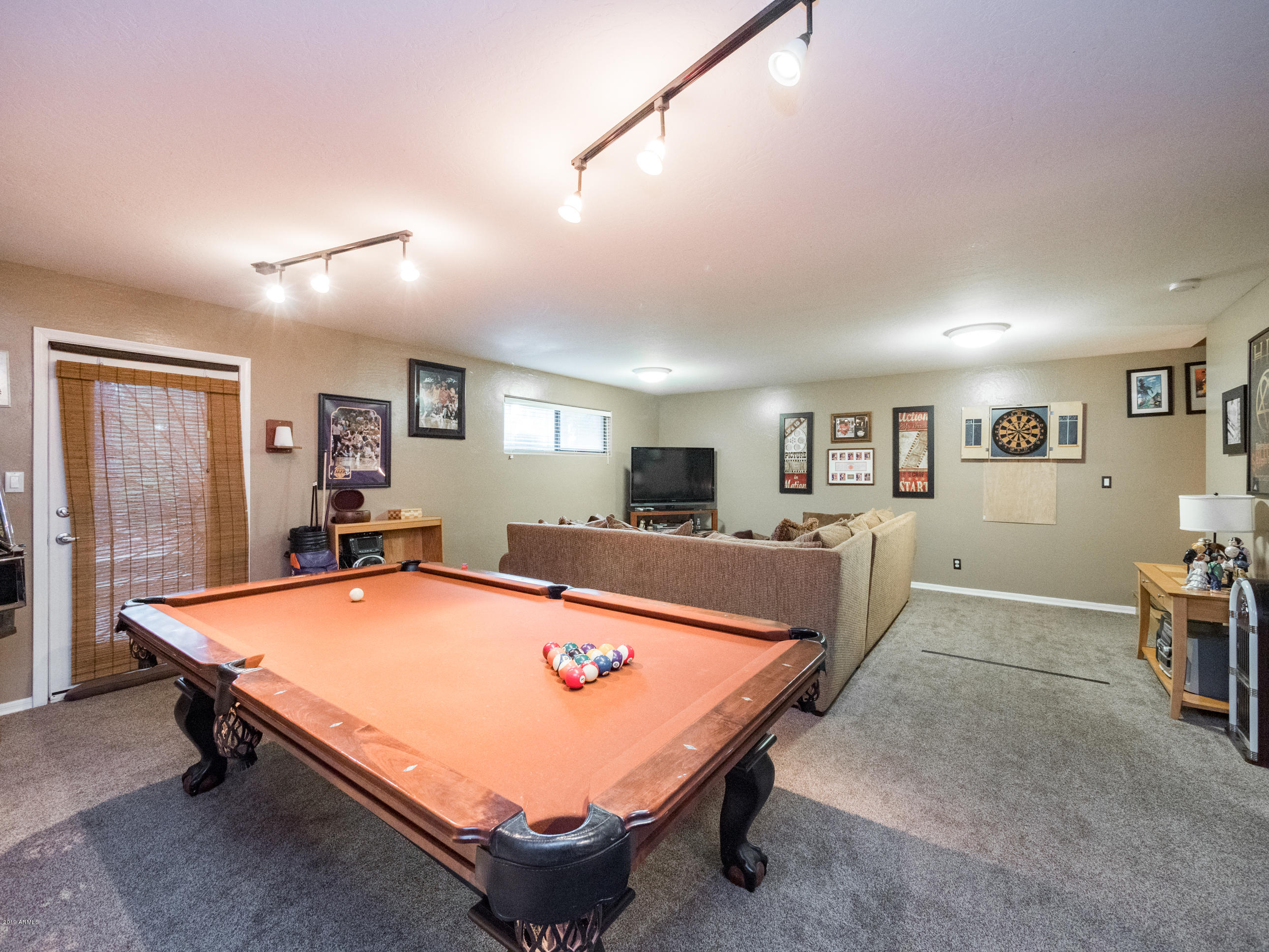 3743 Whispering Pines Road Pine, AZ 85544 - Photo 25 of 29 Finished Basement Game Room