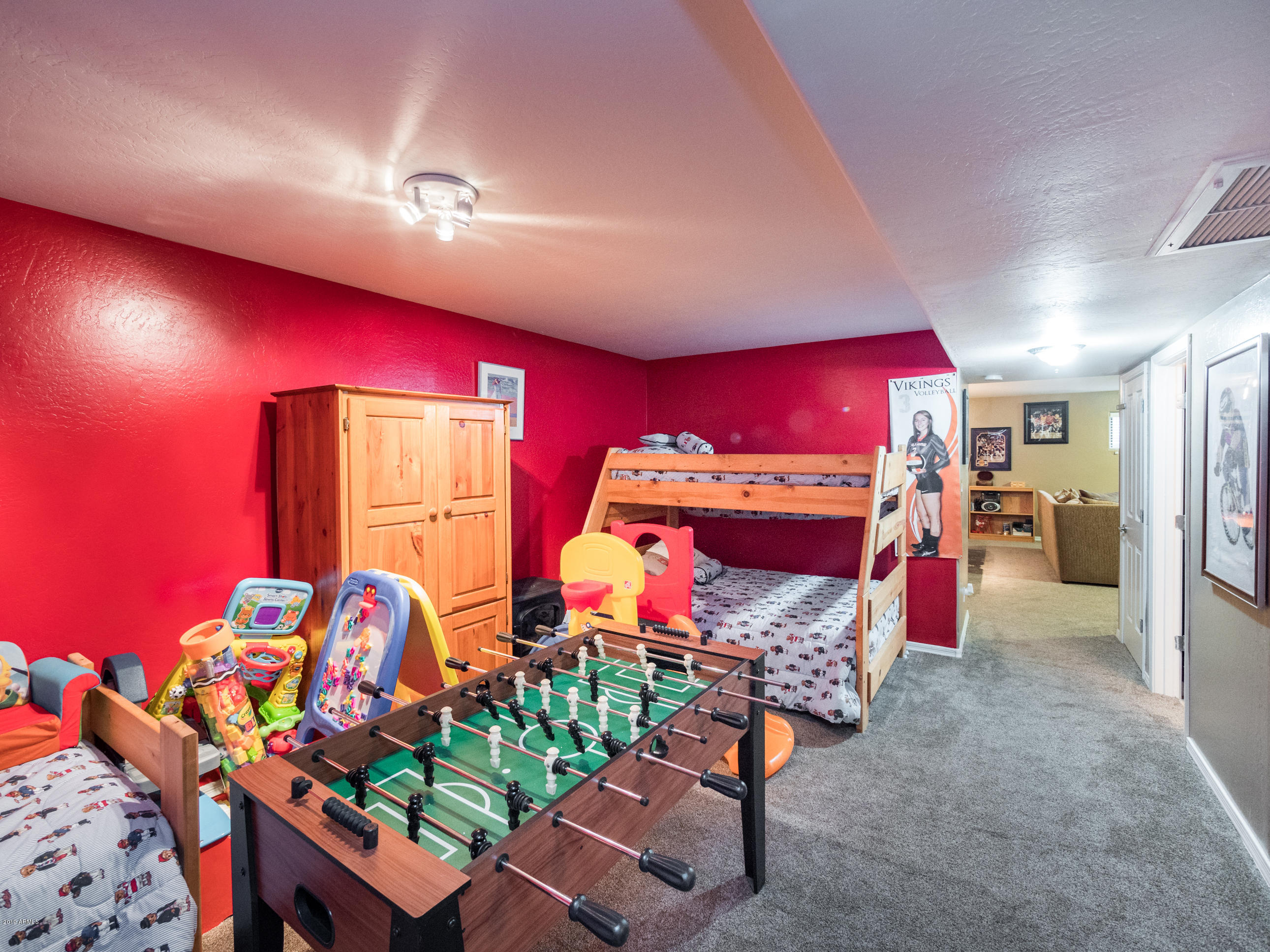 3743 Whispering Pines Road Pine, AZ 85544 - Photo 29 of 29 Kids Sleeping and Play area Basement