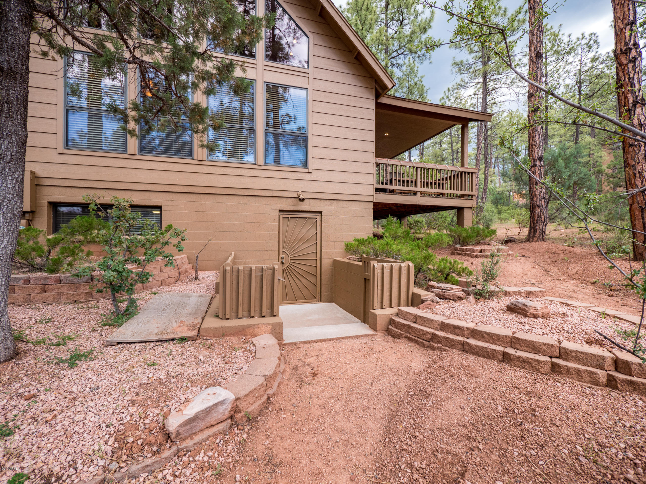3743 Whispering Pines Road Pine, AZ 85544 - Photo 5 of 29 Entry to Finished Daylight Basement