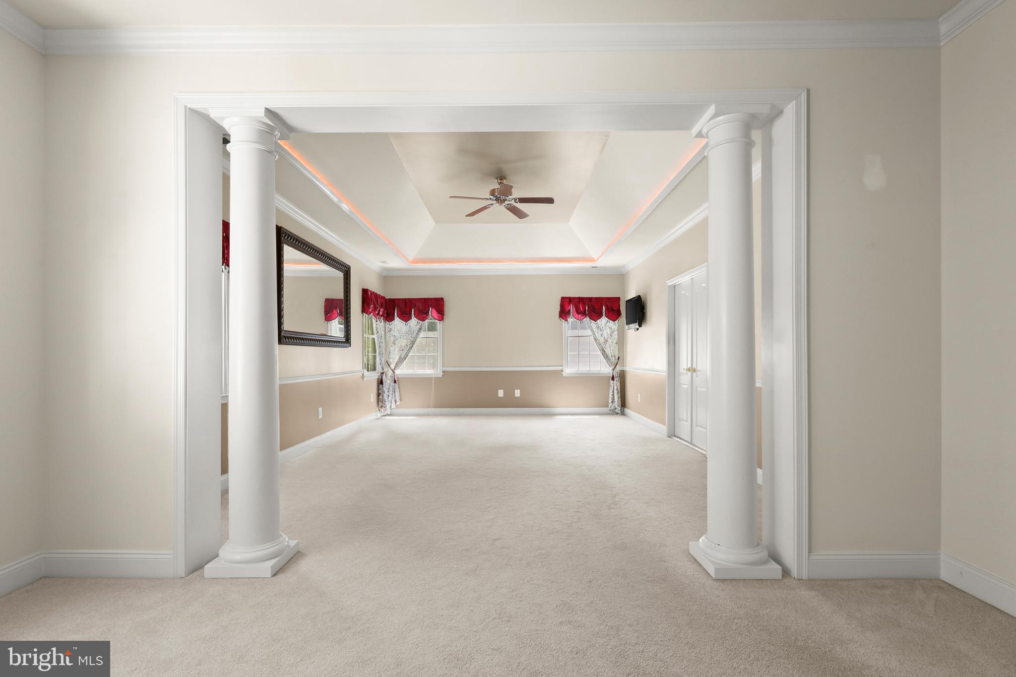 1601 Rushing Stream Court Forest Hill, MD 21050 - Photo 38 of 72 Primary Bedroom with architectural columns