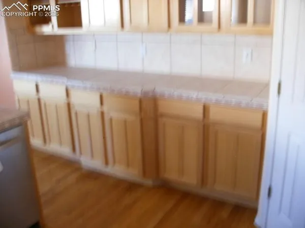 a view of a closet