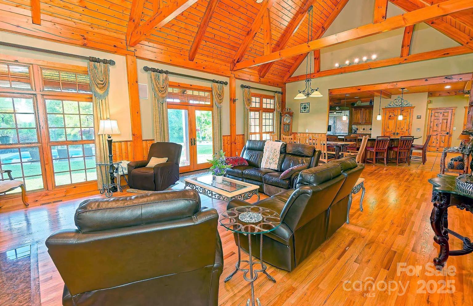 1250 Mountain Creek Road Rutherfordton, NC 28139 - Photo 14 of 48 a living room with furniture and a large window