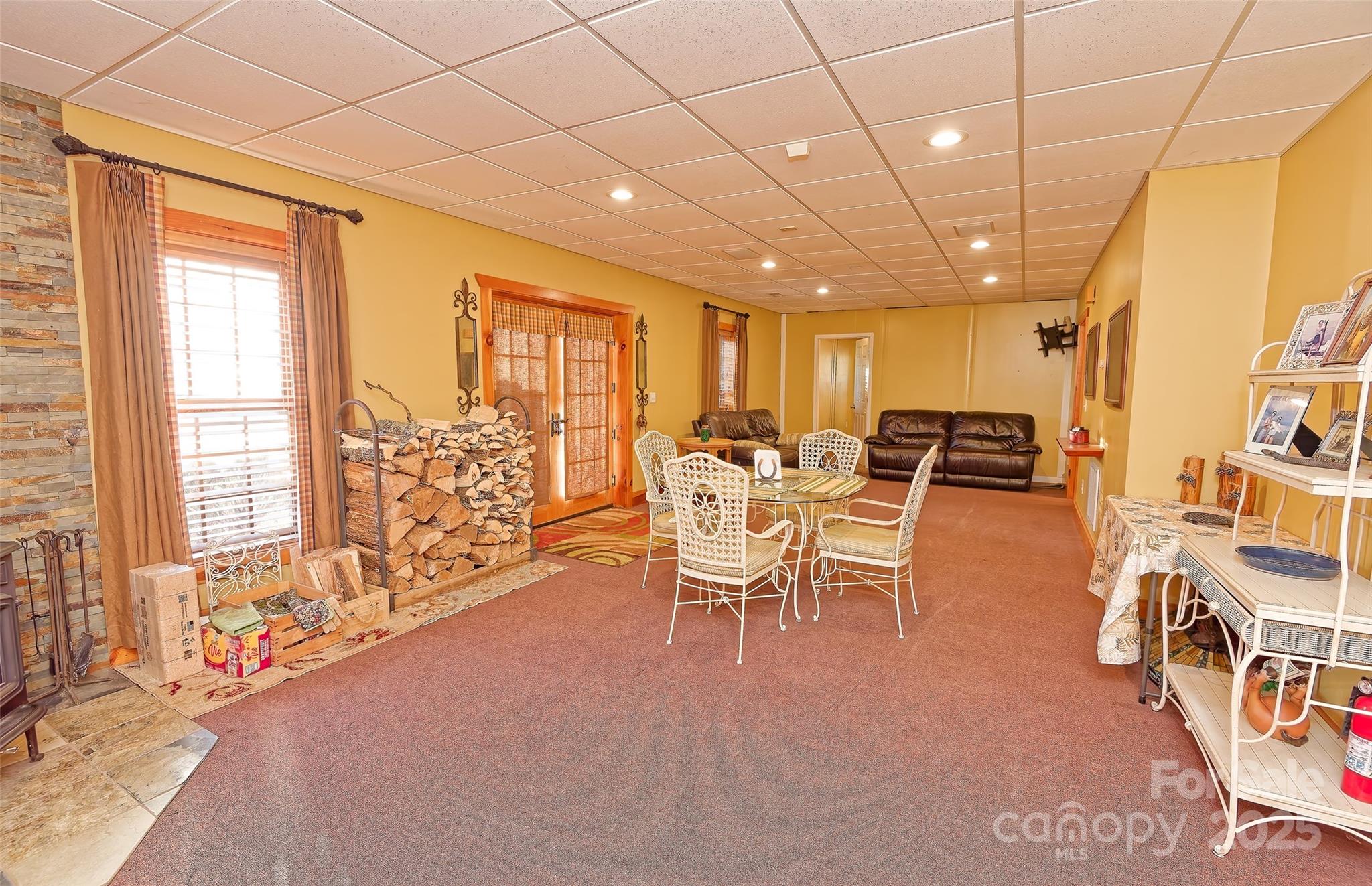 1250 Mountain Creek Road Rutherfordton, NC 28139 - Photo 32 of 48 a dining room with furniture and a table