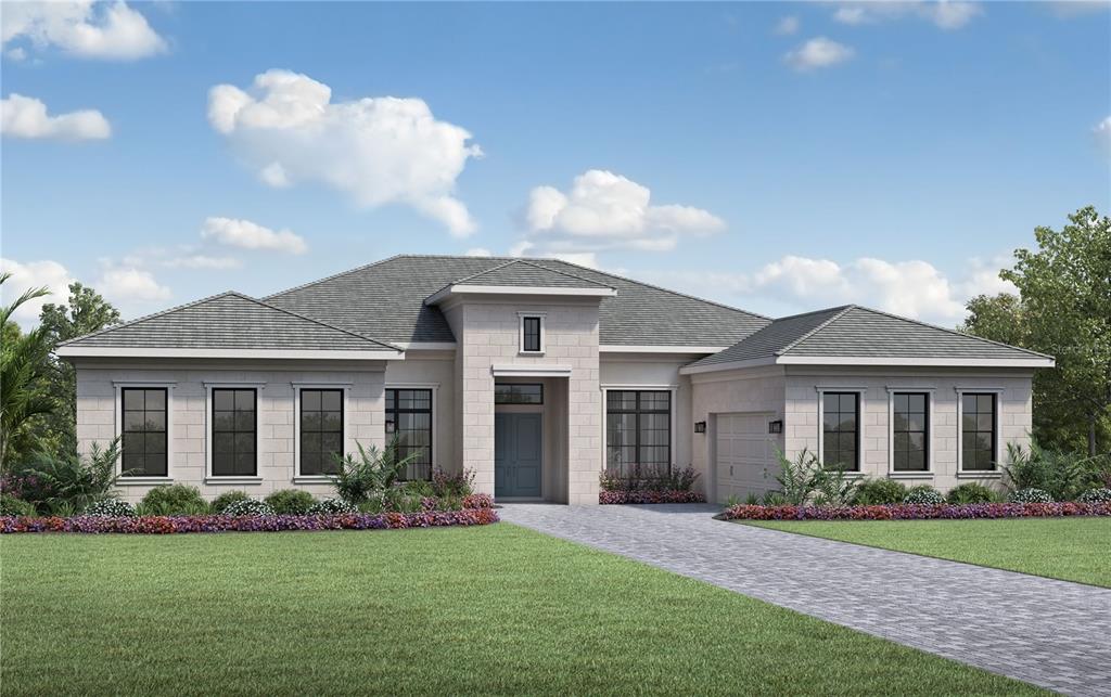 Rendering of front elevation