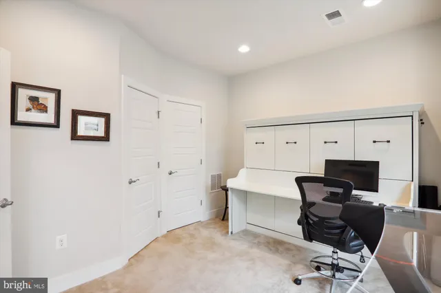 a terrace view with seating space