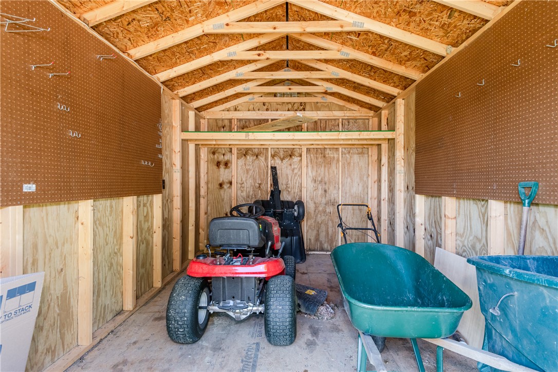 1217 Jasper Road Xenia, OH 45385 - Photo 54 of 62 This shed provides ample space for storage and organization.