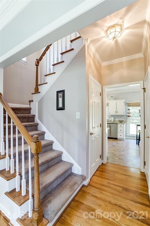 1999 Steeplechase Drive Rock Hill, SC 29732 - Photo 21 of 34 a view of entryway and hall with wooden floor