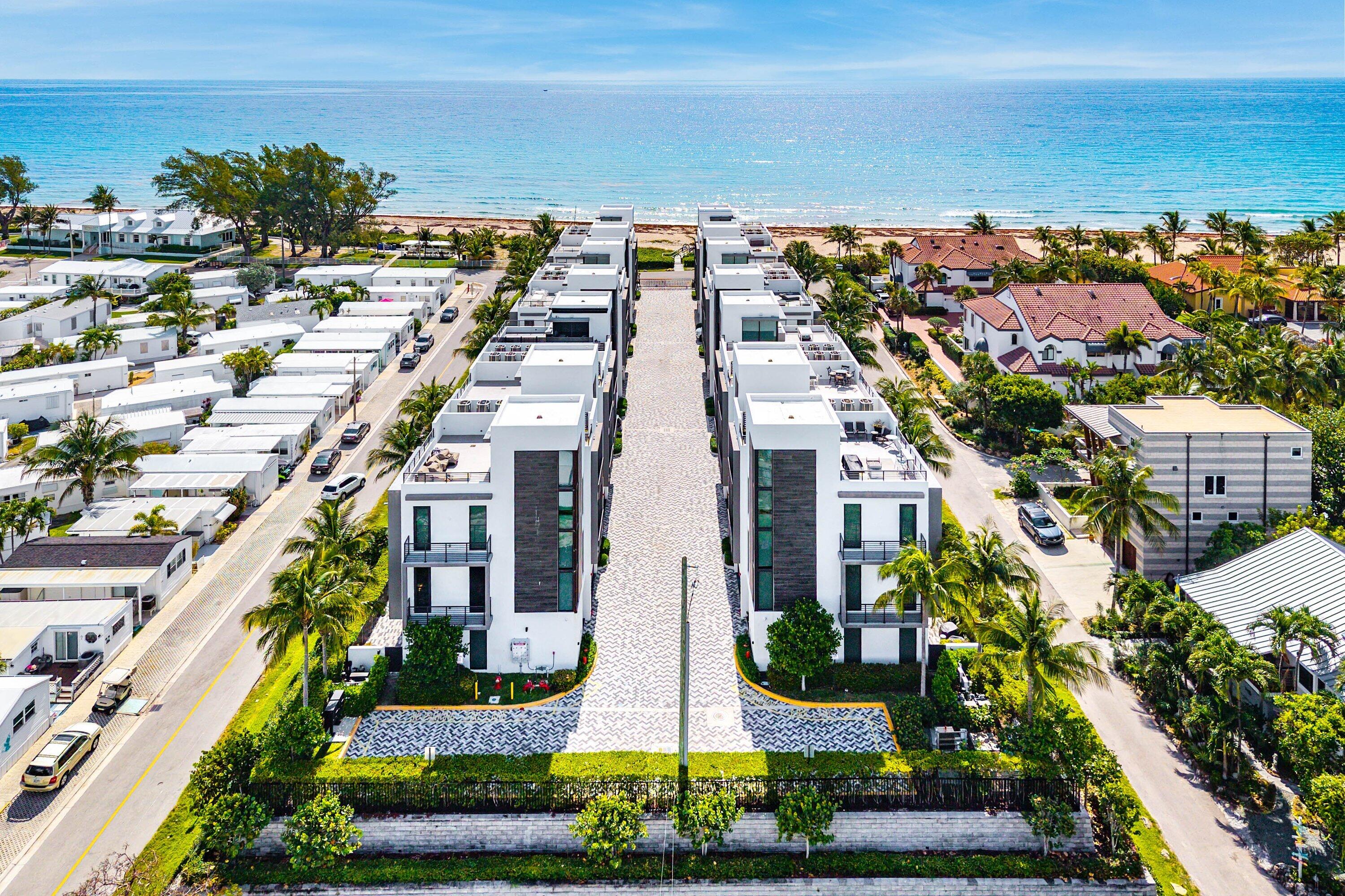 11501 Old Ocean Boulevard Ocean Ridge, FL 33435 - Photo 63 of 70 an aerial view of multiple house