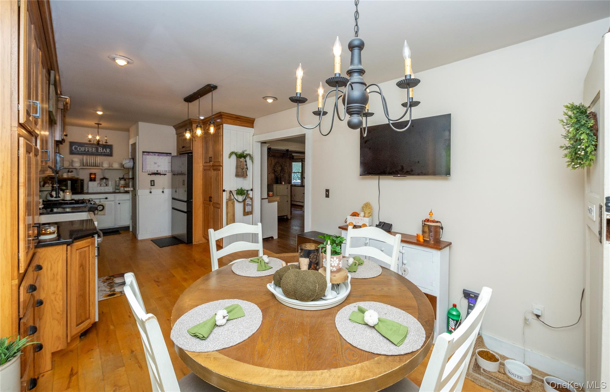 39 Birch Hill Road Patterson, NY 12563 - Photo 22 of 44 View from the kitchen into the living towards the long hallway.