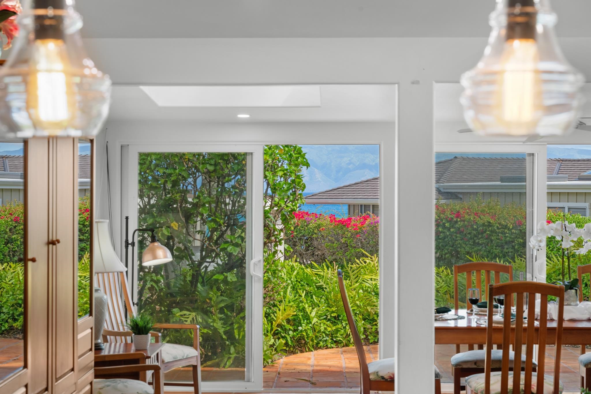 20 Hui Road East, Unit 35 Lahaina, HI 96761 - Photo 11 of 50 a view of a porch with chairs and backyard