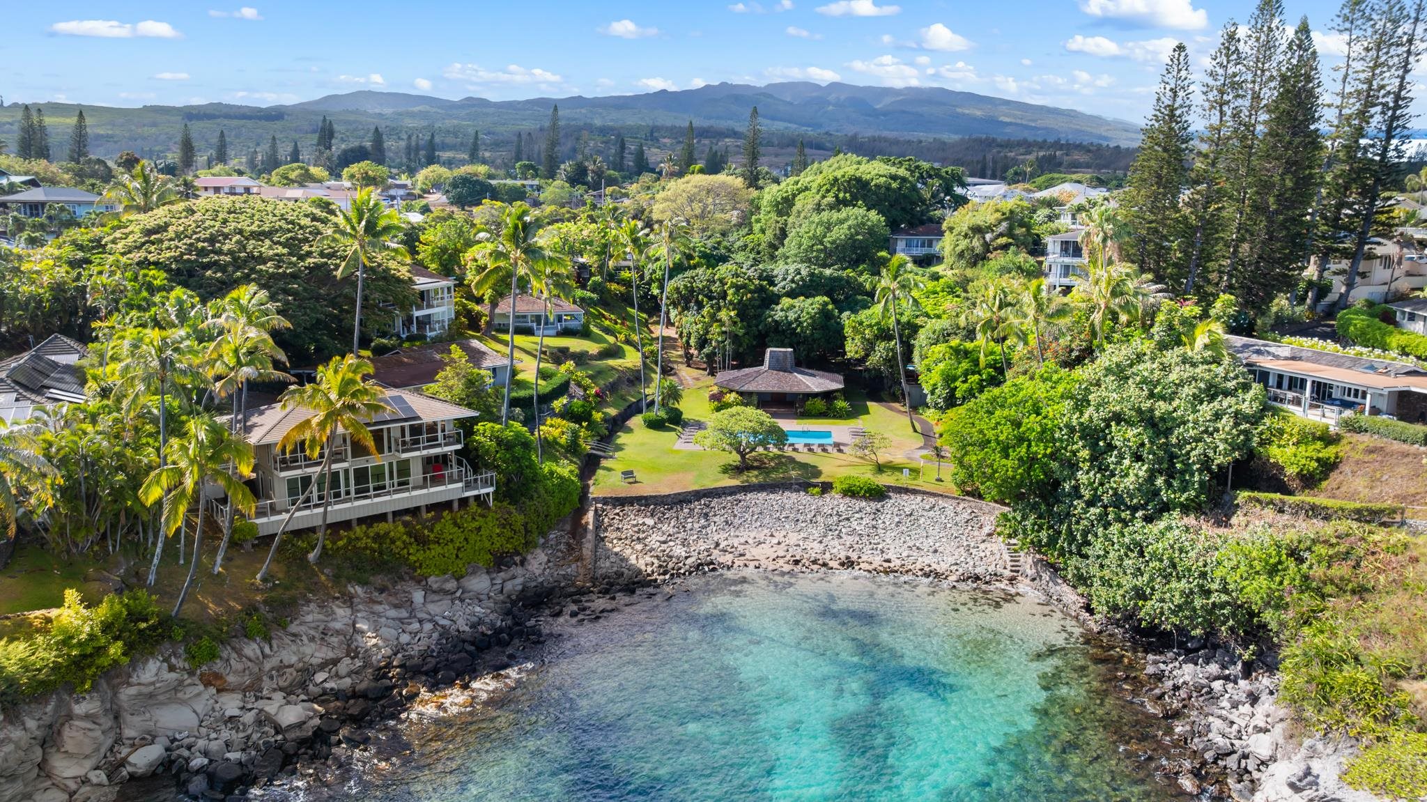 20 Hui Road East, Unit 35 Lahaina, HI 96761 - Photo 44 of 50 a view of a garden with a fountain