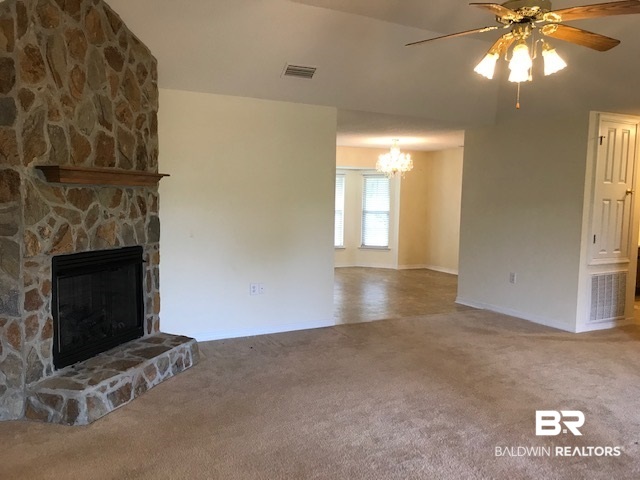 221 Scott Road Brewton, AL 36426 - Photo 3 of 18 Fireplace