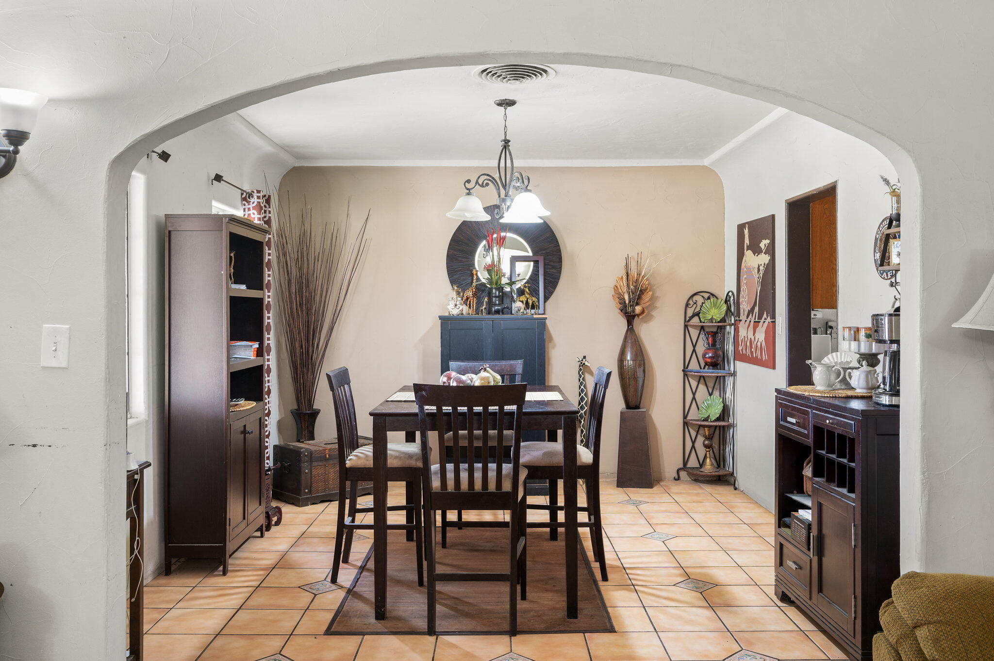 54521 Calhoun Street Thermal, CA 92274 - Photo 14 of 34 a view of a dining room with furniture window and wooden floor