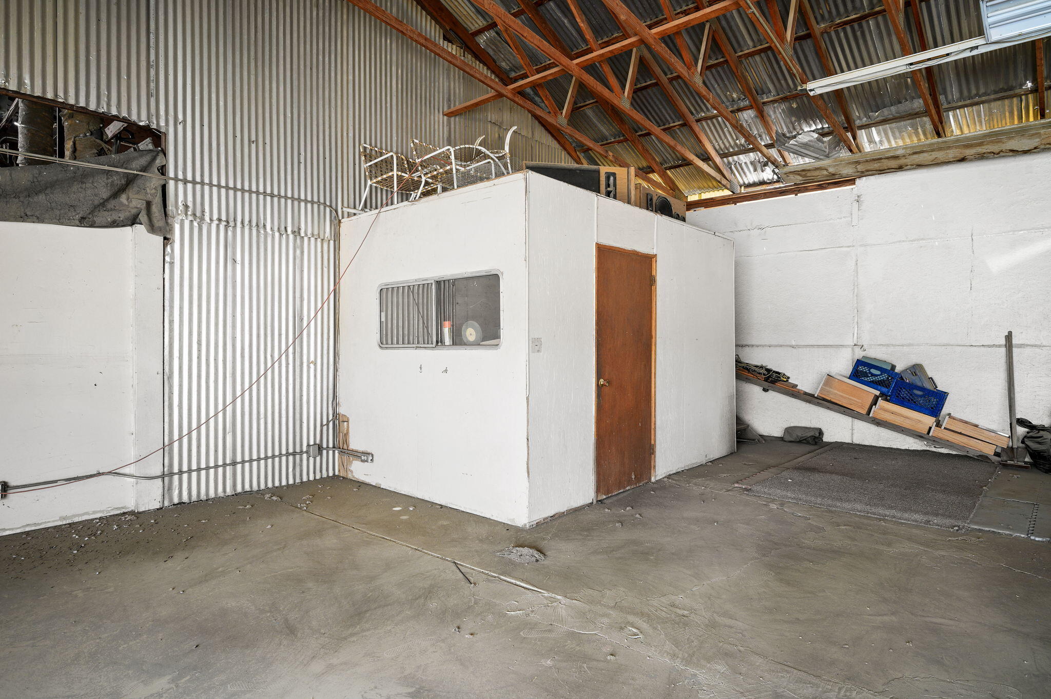 54521 Calhoun Street Thermal, CA 92274 - Photo 32 of 34 a view of a room with wooden walls