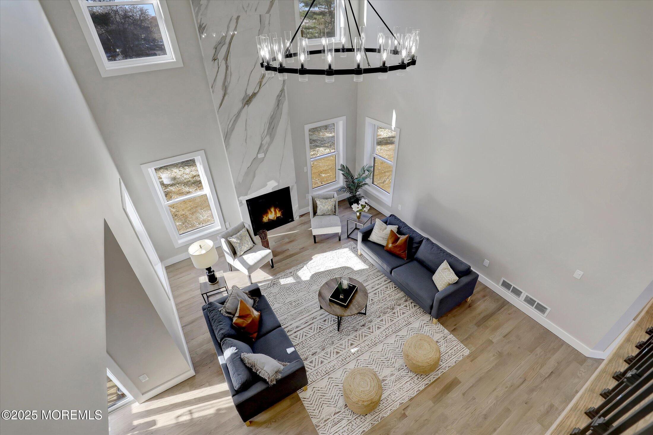 750 Holmdel Road Holmdel, NJ 07733 - Photo 27 of 55 a view of entryway and livingroom with furniture