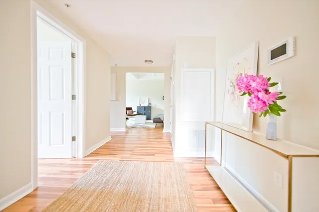 a view interior of the house and wooden floor